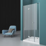 Душевая дверь 140 см BELBAGNO ALBANO ALBANO-BS-13-60+80-C-Cr