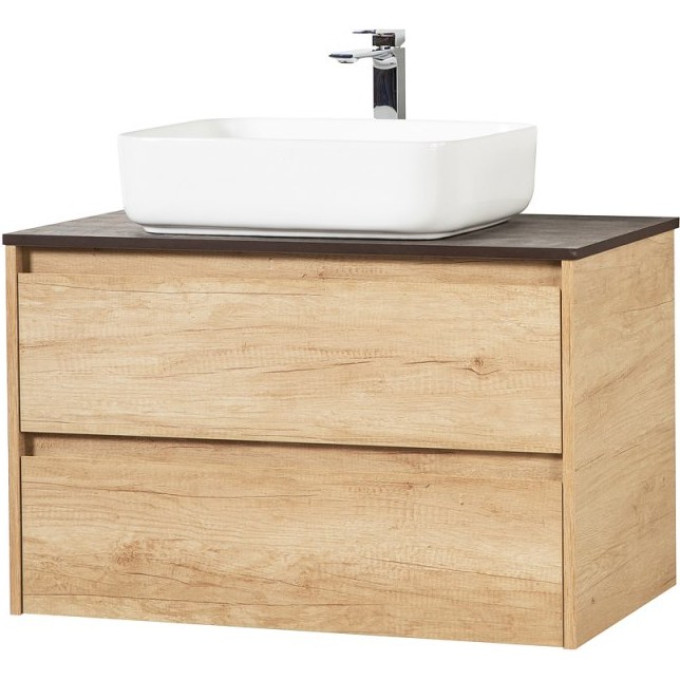 Тумба со столешницей и раковиной BELBAGNO KRAFT100RNN-KEPMCO-1302H316-SET